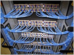 Imatge rack de xarxa de cablejat estructurat