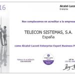 Distribuïdor oficial Alcatel-Lucent Enterprise Expert Business Partner a 2016