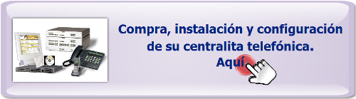 Compra, configuración e instalación de centralita telefónica