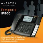 Alcatel Temporis IP800 Publicidad