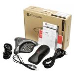 Audioconferencia Polycom VoiceStation 300 con equipo completo