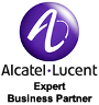 Logotip de Alcatel Expert Business Partner de Telecon Sistemas